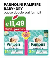 Pampers - Pannolini Baby-Dry Pacco Doppio Vari Formati