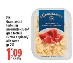 Fini - Granclassici Tortellini Prosciutto Crudo