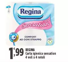 Regina - Carta Igienica Sensation 