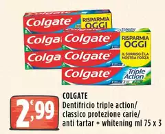 Colgate - Dentifricio Triple Action