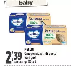 Mellin - Omogeneizzati Di Pesce