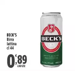 Becks - Birra Lattina