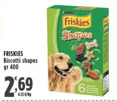 Friskies - Biscotti Shapes