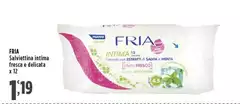 Fria - Salviettina Intima Fresca E Delicata