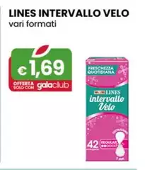 Lines - Intervallo Velo Vari Formati