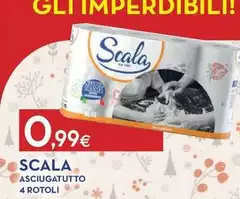 Scala - Asciugatutto 4 Rotoli Scala - Asciugatutto 4 Rotoli