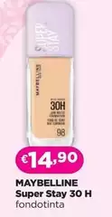 Maybelline - Super Stay 30 H Fondotinta