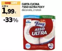 Foxy - Carta Cucina Asso Ultra Foxy - Carta Cucina Asso Ultra