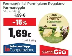 Parmareggio - Formaggini Al Parmigiano Reggiano Parmareggio - Formaggini Al Parmigiano Reggiano