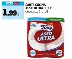 Foxy - Carta Cucina Asso Ultra Foxy - Carta Cucina Asso Ultra