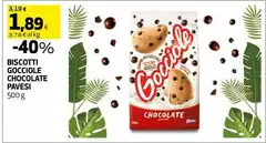 Pavesi - Biscotti Gocciole Chocolate