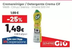 Cif - Cremereiniger/ Detergente Crema