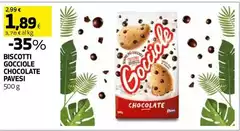 Pavesi - Biscotti Gocciole Chocolate