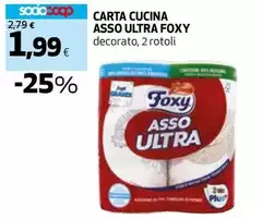 Foxy - Carta Cucina Asso Ultra Foxy - Carta Cucina Asso Ultra
