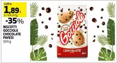 Pavesi - Biscotti Gocciole Chocolate