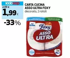 Foxy - Carta Cucina Asso Ultra Foxy - Carta Cucina Asso Ultra