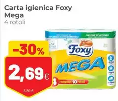 Foxy - Carta Igienica Mega