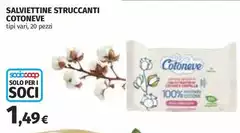 Cotoneve - Salviettine Struccanti