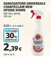 Chanteclair - Sgrassatore Universale  New Upside Down