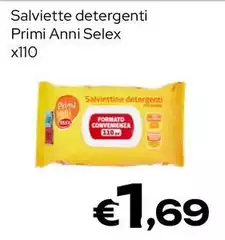 Selex - Salviette Detergenti Primi Anni