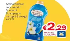 Spuma Di Sciampagna - Ammorbidente Concentrato