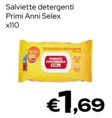 Selex - Salviette Detergenti Primi Anni