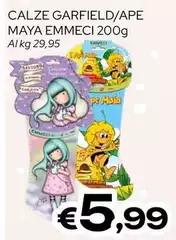 Maya - Emmeci Calze Garfield/Ape