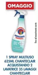Chanteclair - 1 Spray Multiuso 625ml  Acquistando 2 Lavatrice 35 Lavaggi