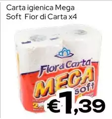 Fior Di Carta - Carta Igienica Mega Soft 