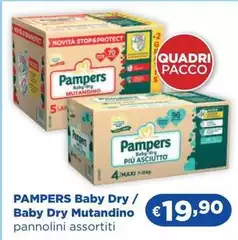 Pampers - Baby Dry/ Baby Dry Mutandino