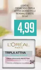 L'Oreal - Creme Viso Tripla Attiva Giorno Pelli Normali E Miste