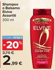 L'Oreal - Shampoo O Balsamo Elvive