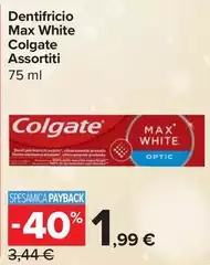 Colgate - Dentifricio Max White