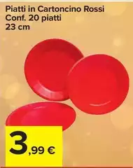 Rossi - Piatti In Cartoncino