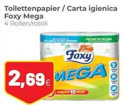 Foxy - Toilettenpapier/Carta Igienica