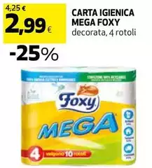 Foxy - Carta Igienica Mega