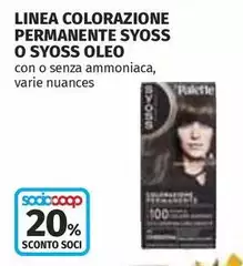 Linea -  Colorazione Permanente Syoss O Syoss Oleo