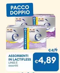 Lines - Assorbenti In Lactifless
