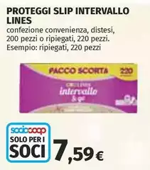 Lines - Proteggi Slip Intervallo