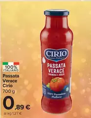 Cirio - Passata Verace Cirio - Passata Verace