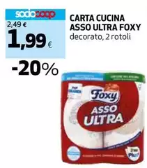 Foxy - Carta Cucina Asso Ultra
