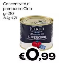 Cirio - Concentrato Di Pomodoro Cirio - Concentrato Di Pomodoro