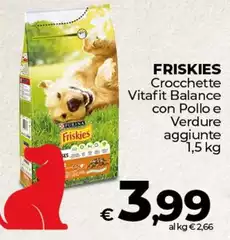 Friskies - Crocchette Vitafit Balance Con Pollo E Verdure Aggiunti