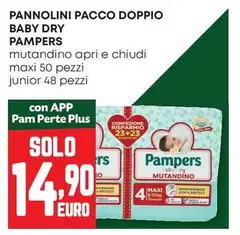 Pampers - Pannolini Pacco Doppio Baby Dry