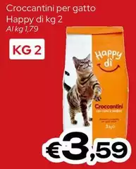 Happy Di - Croccantini Per Gatto 