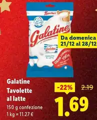 Sperlari - Galatine Tavolette Al Latte