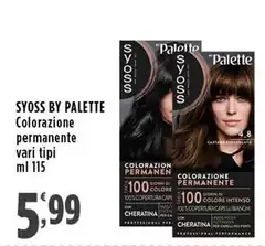 Palette - Syoss Colorazione Permanente