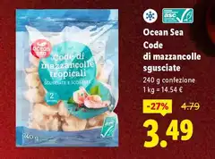 Ocean Sea - Code Di Mazzancolle Sgusciate