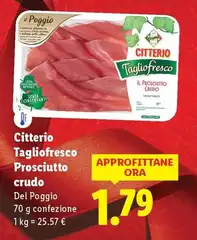Citterio - Tagliofresco Prosciutto Crudo