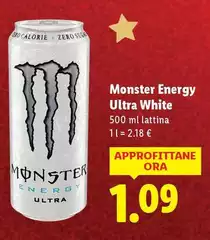 Monster - Energy Ultra White